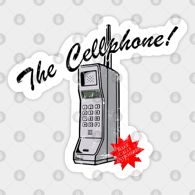 The Cellphone Sticker by Watson Creations